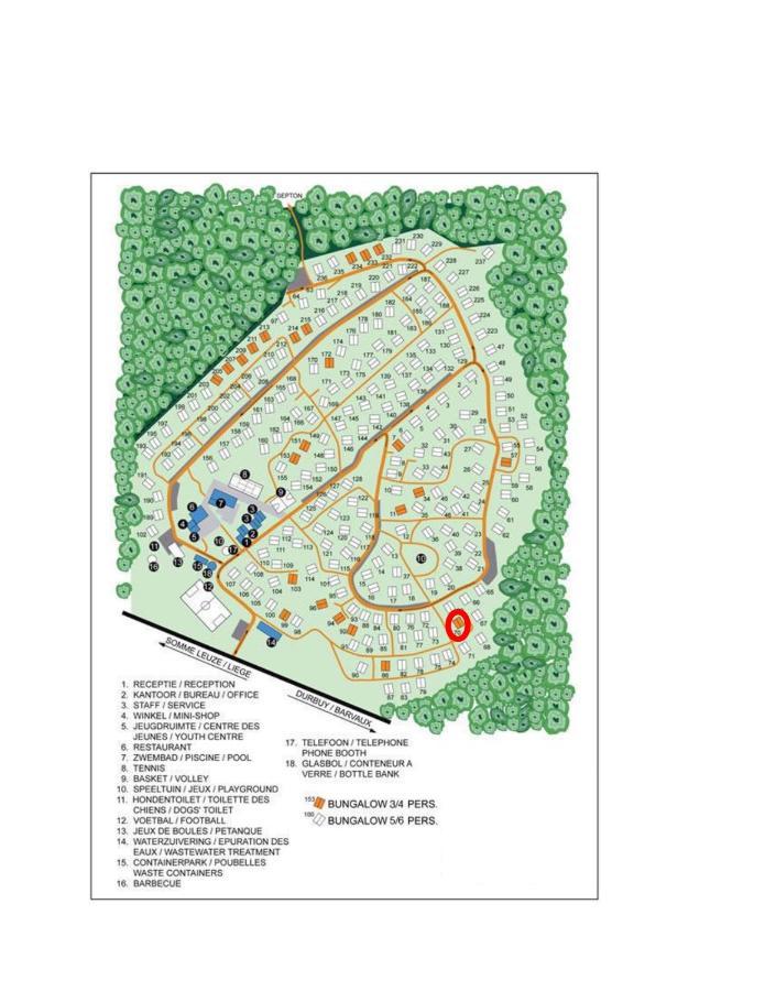 Het Uilennest In Durbuy Villa Exteriör bild